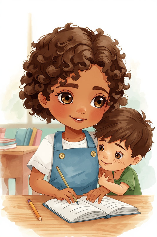 Mila Learns to Be Kind – Coloring Book