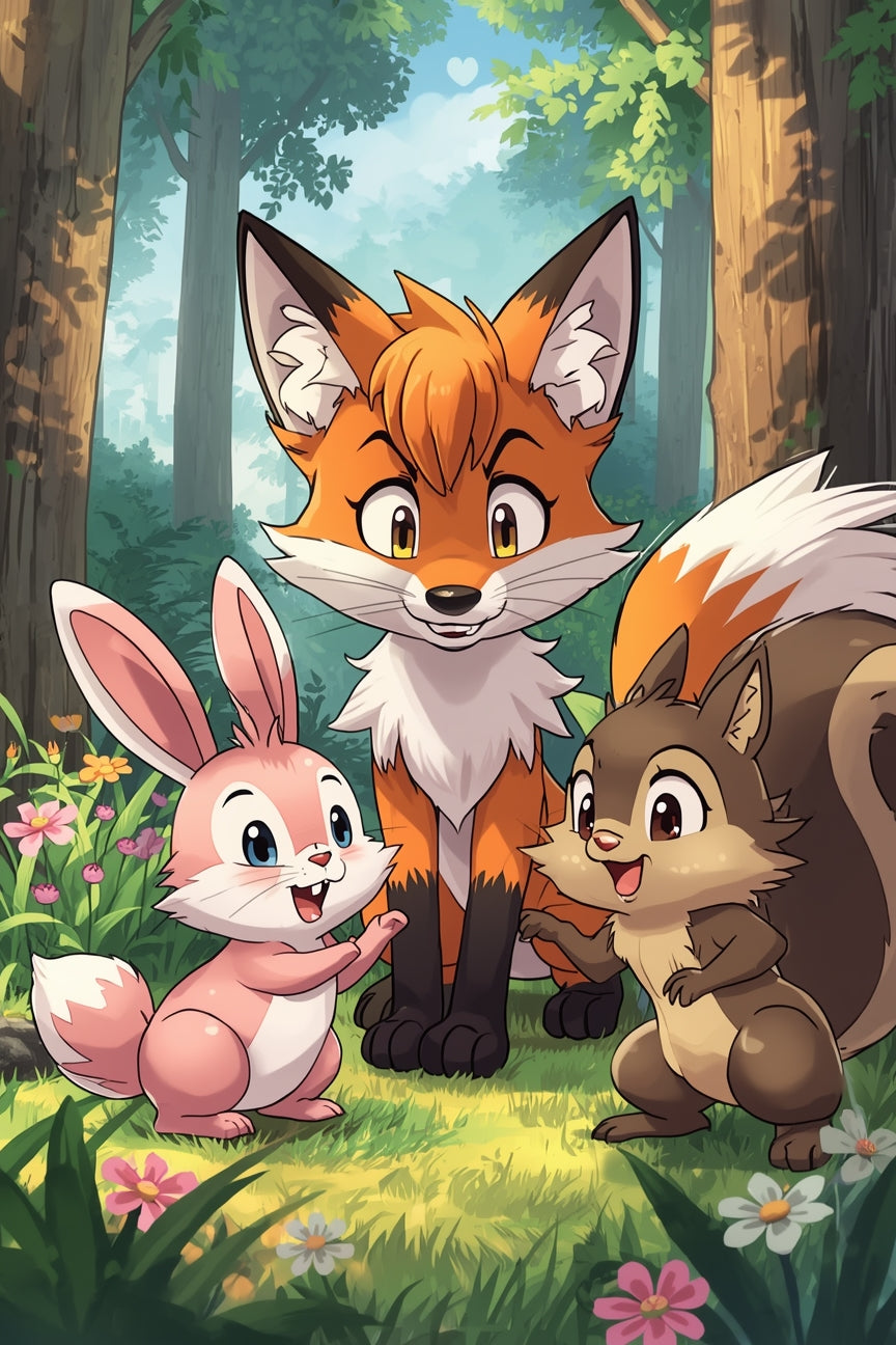 A gentle fox storybook