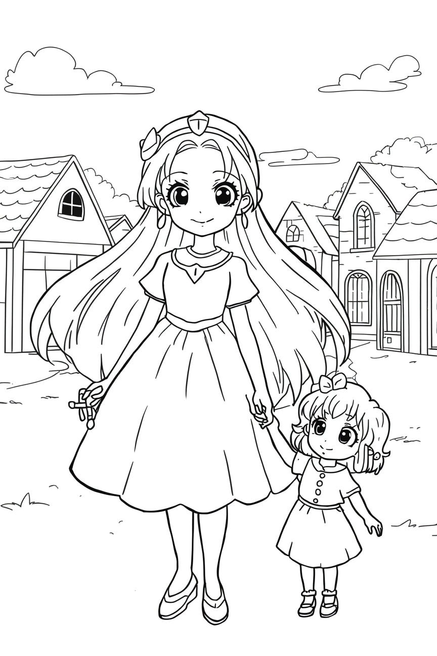 Ayla and the Light of Kindness – Coloring Book (Digital Download)