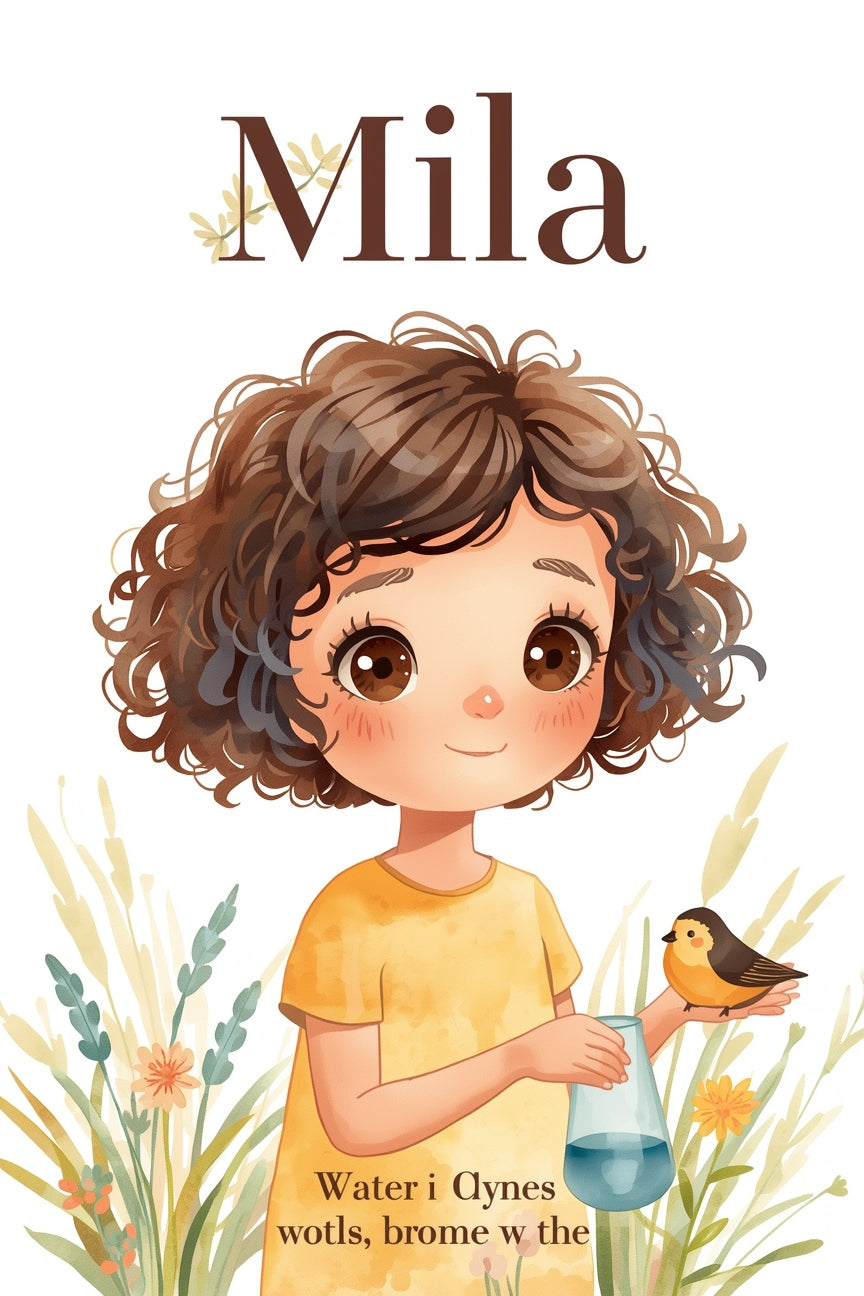 Mila Learns to Be Kind – Coloring Book